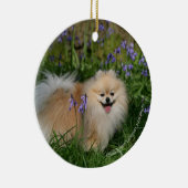 Spitz-stehende schauende Kamera Keramikornament (Rechts)