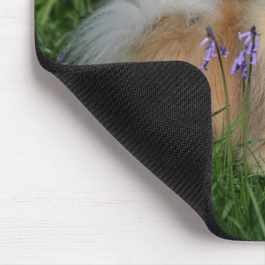 Spitz-stehende schauende Kamera Mousepad (Ecke)