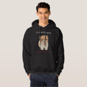 Spitz Teddy Bear Fluffy Girlfriend Hoodie (Vorne ganz)