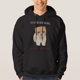Spitz Teddy Bear Fluffy Girlfriend Hoodie