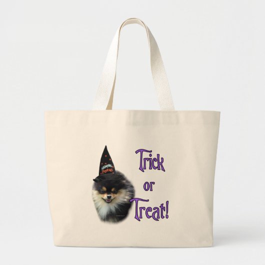 Spitz Trick Jumbo Stoffbeutel (Vorne)