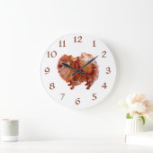 Spitz-Uhr Große Wanduhr (Zuhause)
