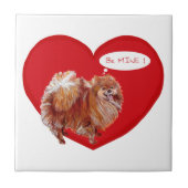 Spitz Valentine Fliese (Vorderseite)