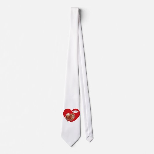 Spitz Valentine Krawatte (Vorderseite)