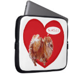 Spitz Valentine Laptopschutzhülle (Vorne Rechts)