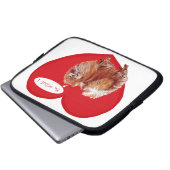 Spitz Valentine Laptopschutzhülle (Vorne Knopf)