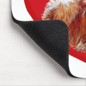 Spitz Valentine Mousepad (Ecke)