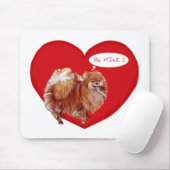 Spitz Valentine Mousepad (Mit Mouse)