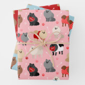 Spitz Valentine Muster Geschenkpapier Set (Beispiel)