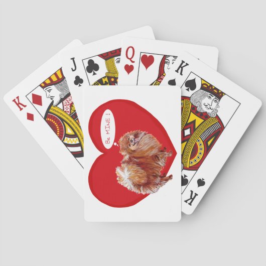 Spitz Valentine Spielkarten (Rückseite)