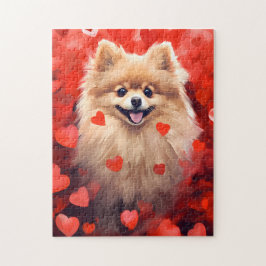 Spitz Valentinstag Puzzle