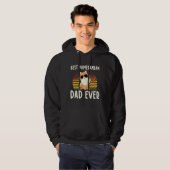 Spitz Vater Dog Owner Pom Hoodie (Vorne ganz)