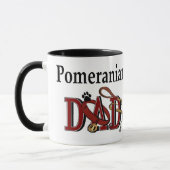 Spitz Vater Geschenke Tasse (Links)