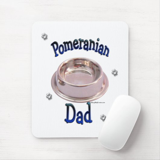 Spitz Vater Mousepad (Mit Mouse)