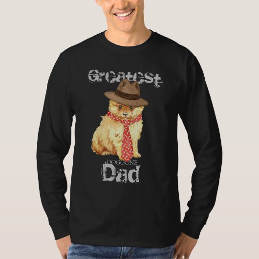 Spitz Vater T-Shirt (Vorderseite)