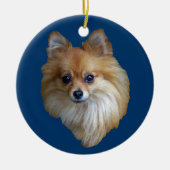 Spitz-Verzierung Keramik Ornament (Vorne)