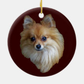 Spitz-Verzierung Keramik Ornament (Hinten)