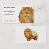 Spitz Visitenkarte (Vorne/Hinten)