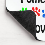 Spitz Walks Design Mousepad (Ecke)