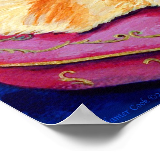 Spitz Wall Print Poster (Ecke)