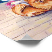 Spitz Wall Print Poster (Ecke)