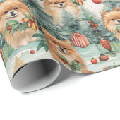 Spitz Weihnachten Geschenkpapier (Rolleneckpunkt)