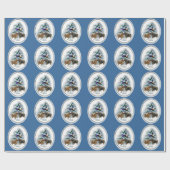 Spitz Weihnachten Geschenkpapier (Flach)