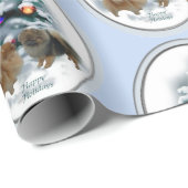 Spitz Weihnachten Geschenkpapier (Rolleneckpunkt)