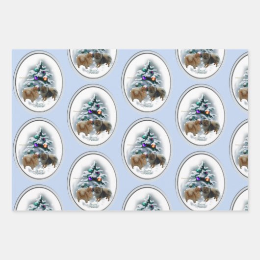 Spitz Weihnachten Geschenkpapier Set (Vorderseite 2)