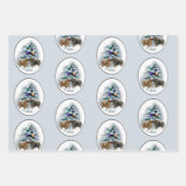 Spitz Weihnachten Geschenkpapier Set (Vorderseite)