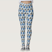 Spitz Weihnachten Leggings (Vorderseite)