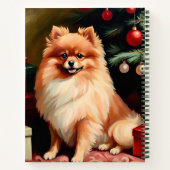 Spitz Weihnachten Notizblock (Rückseite)