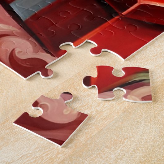 Spitz Weihnachten Puzzle (Seite)