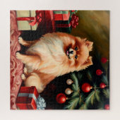 Spitz Weihnachten Puzzle (Horizontal)