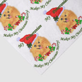 Spitz Weihnachten Seidenpapier (Detail)