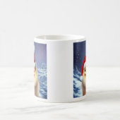 Spitz, Weihnachten, Weihnachtskaffee Tasse (Mittel)