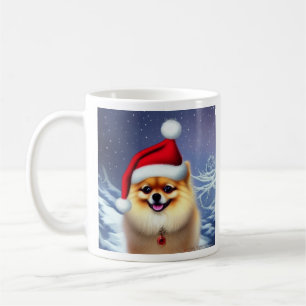 Spitz, Weihnachten, Weihnachtskaffee Tasse
