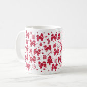 Spitz Weihnachtsdesign Kaffeetasse (Vorderseite Links)