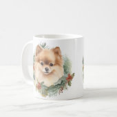 Spitz Weihnachtsfest Kaffeetasse (Vorderseite Links)