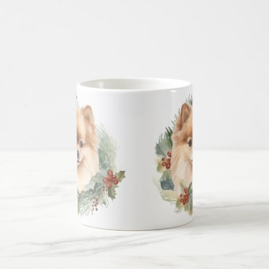 Spitz Weihnachtsfest Kaffeetasse (Mittel)