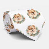 Spitz Weihnachtsfest Krawatte (Gerollt)