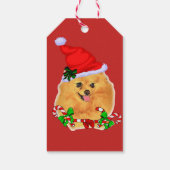 Spitz Weihnachtsgeschenke Geschenkanhänger (Rückseite)