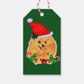 Spitz Weihnachtsgeschenke Geschenkanhänger (Rückseite)