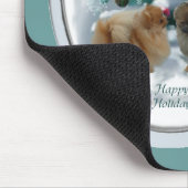 Spitz Weihnachtsgeschenke Mousepad (Ecke)