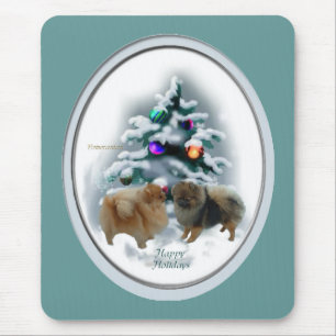 Spitz Weihnachtsgeschenke Mousepad