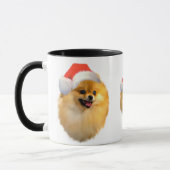 Spitz-WeihnachtsTasse Tasse (Links)
