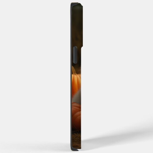 Spitz Welpe Herbst Kürbis Case-Mate iPhone Hülle (Rückseite / Rechts)