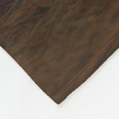 Spitz Welpe Herbst Kürbis Fleecedecke (Ecke)