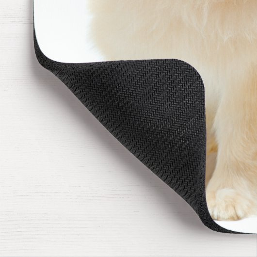 Spitz Welpe Hund Mousepad (Ecke)