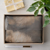 Spitz Welpe Trio Vintage Entdeckung Seidenpapier (Geschenk)